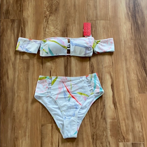 Gossip Other - Gossip woman’s floral High-Waisted Bikini set